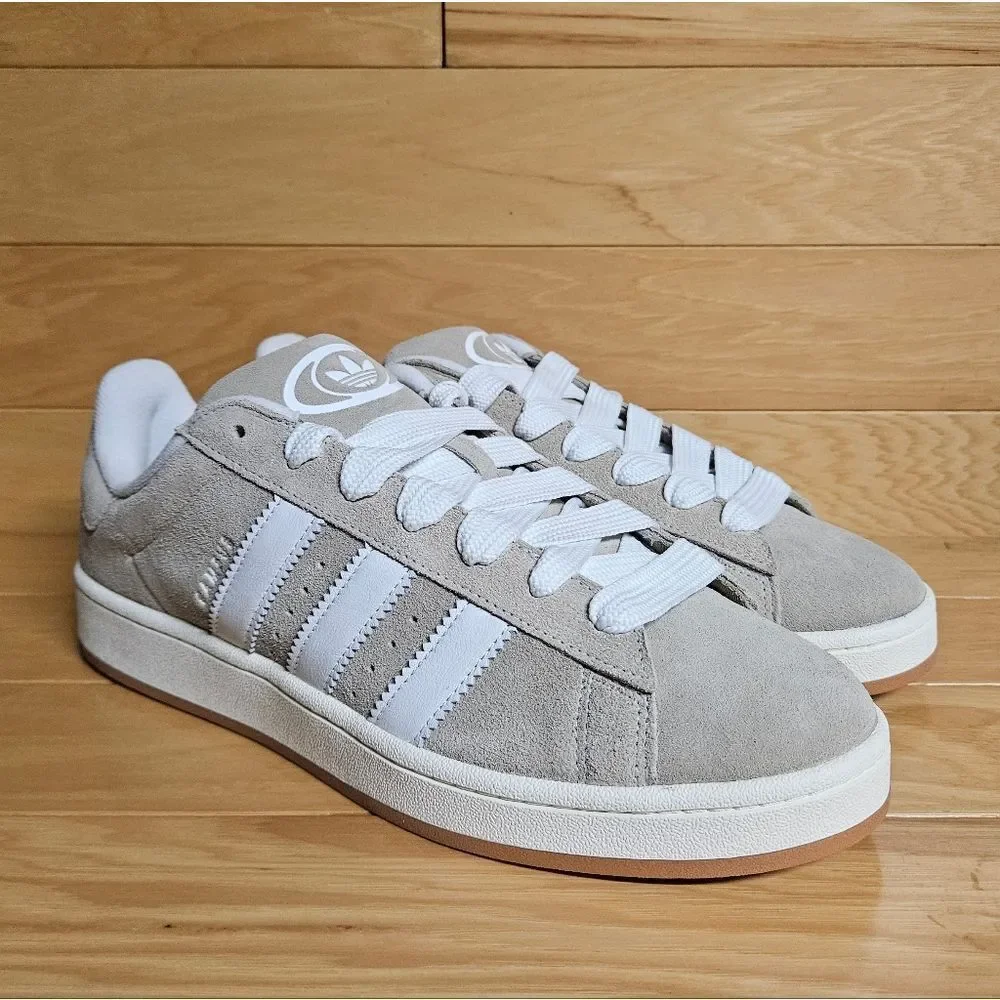NEW Adidas Originals Campus 00s Sneakers Shoe IH7508 Blanch White - Picture 2 of 11